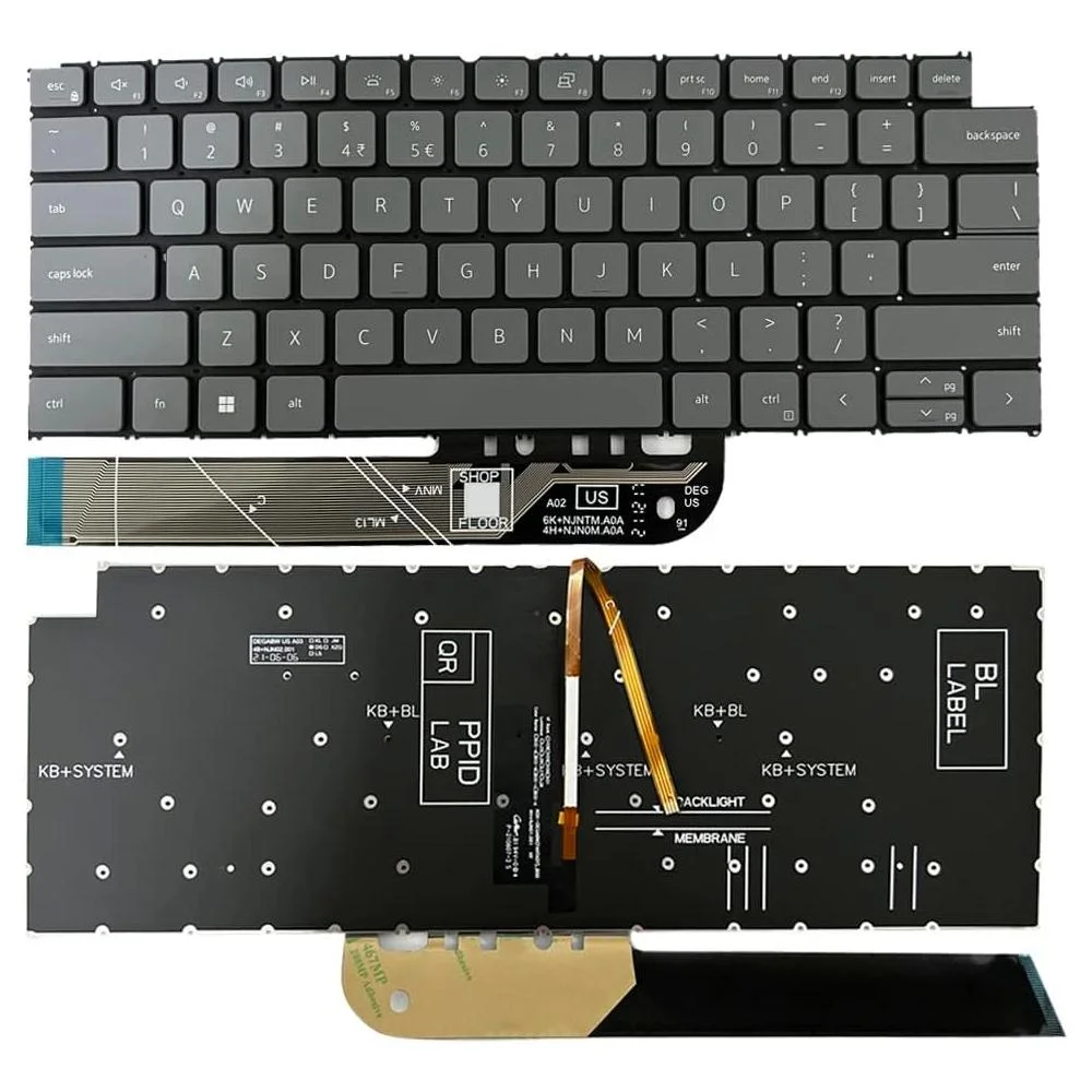 Backlit Keyboard for us Version Devices - For Dell Vostro 5310 / 5320