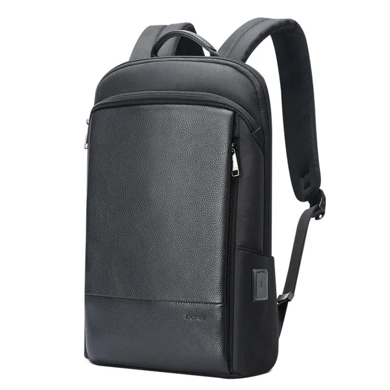 Waterproof Business Laptop Backpack - Genuine Leather Lightweight - Flagship