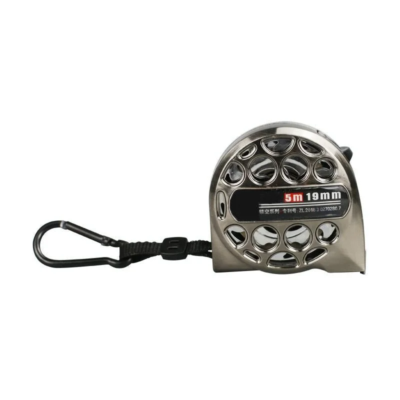 Waterproof Hollow Steel Tape Measure - Rust-proof Metal Ruler - 5M 19Mm