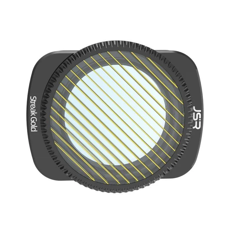 Zb Camera Lens Filter for Dji Pocket 3 - Streak Drawing - Streak Drawing Gold