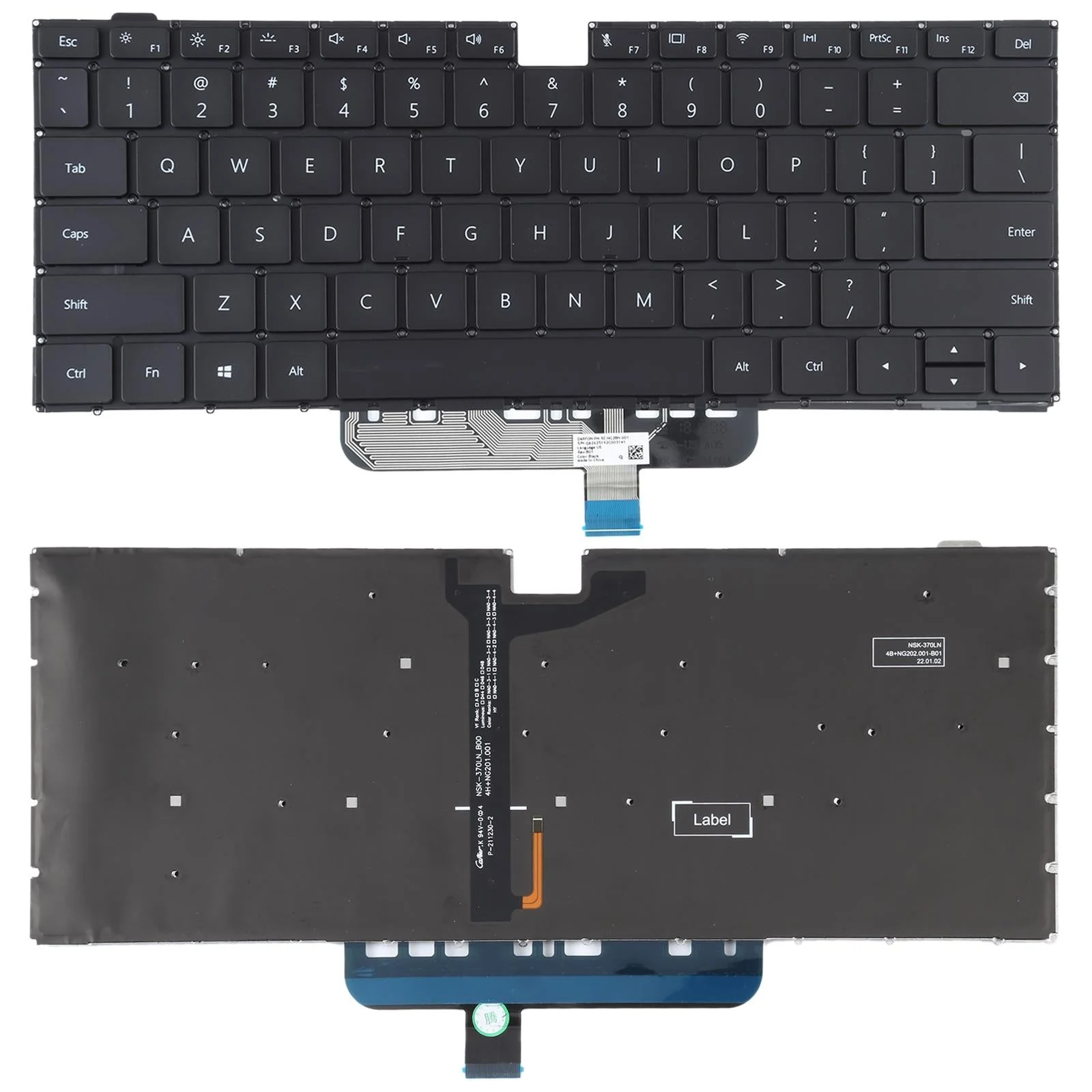 Backlit Keyboard for Huawei Matebook D14 / D15 us Version
