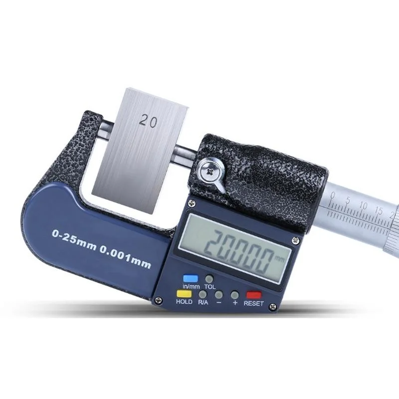 1 Inch Digital Micrometer - 25mm 0.001mm Resolution