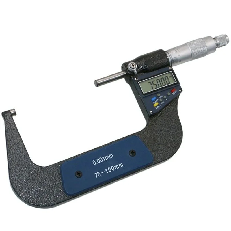 Precision Digital Micrometer - 0.001mm Resolution - 75-100mm