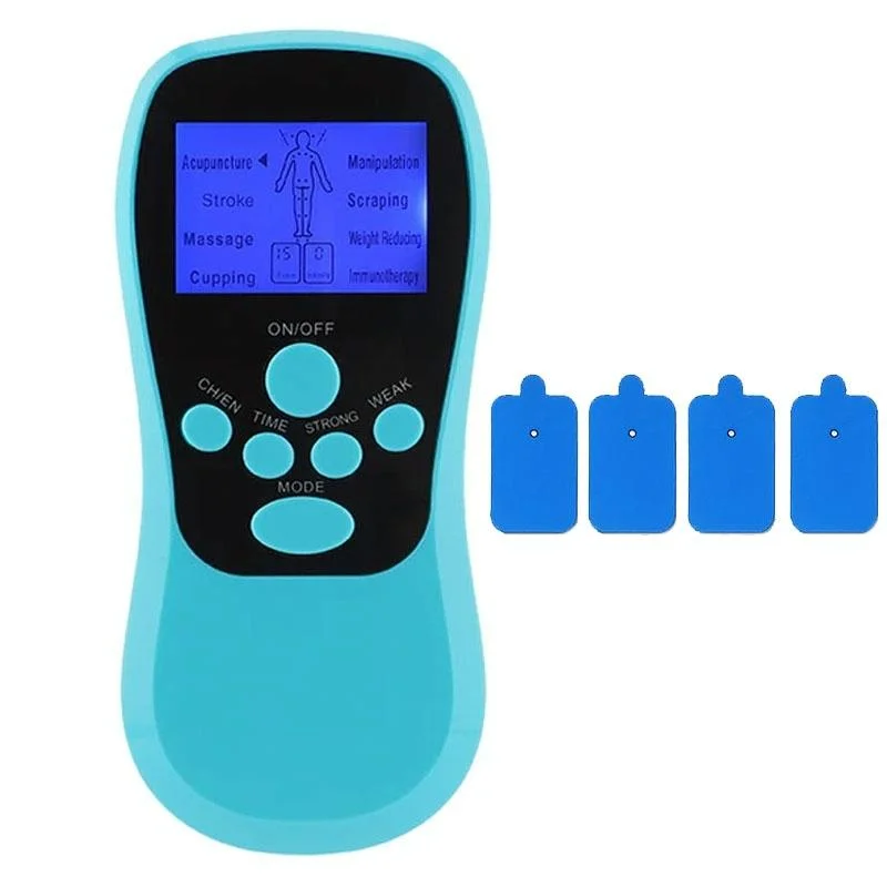 Blue Low Frequency Pulse Meridian Massage Instrument - Blue Standard