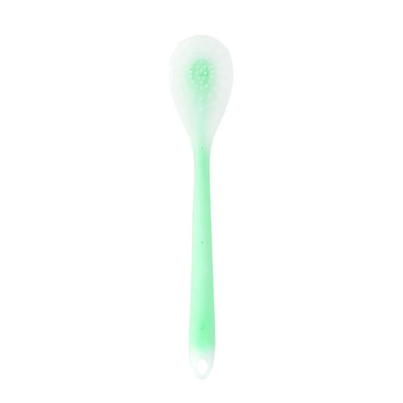 Blue Silicone Gua Sha Massage Board 32Cm - Green 32Cm