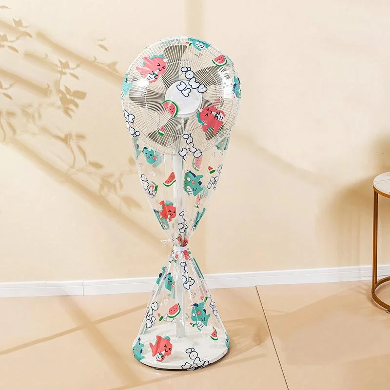 Waterproof Dustproof Fan Cover - Little Dinosaur Design