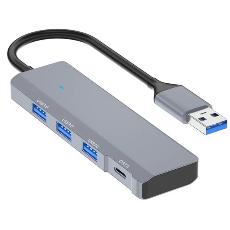 Aluminum Usb 3.0 + Type-C Hub Adapter