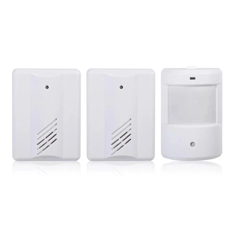 Wireless Infrared Doorbell Alarm For Home / Office - 2 Sensors