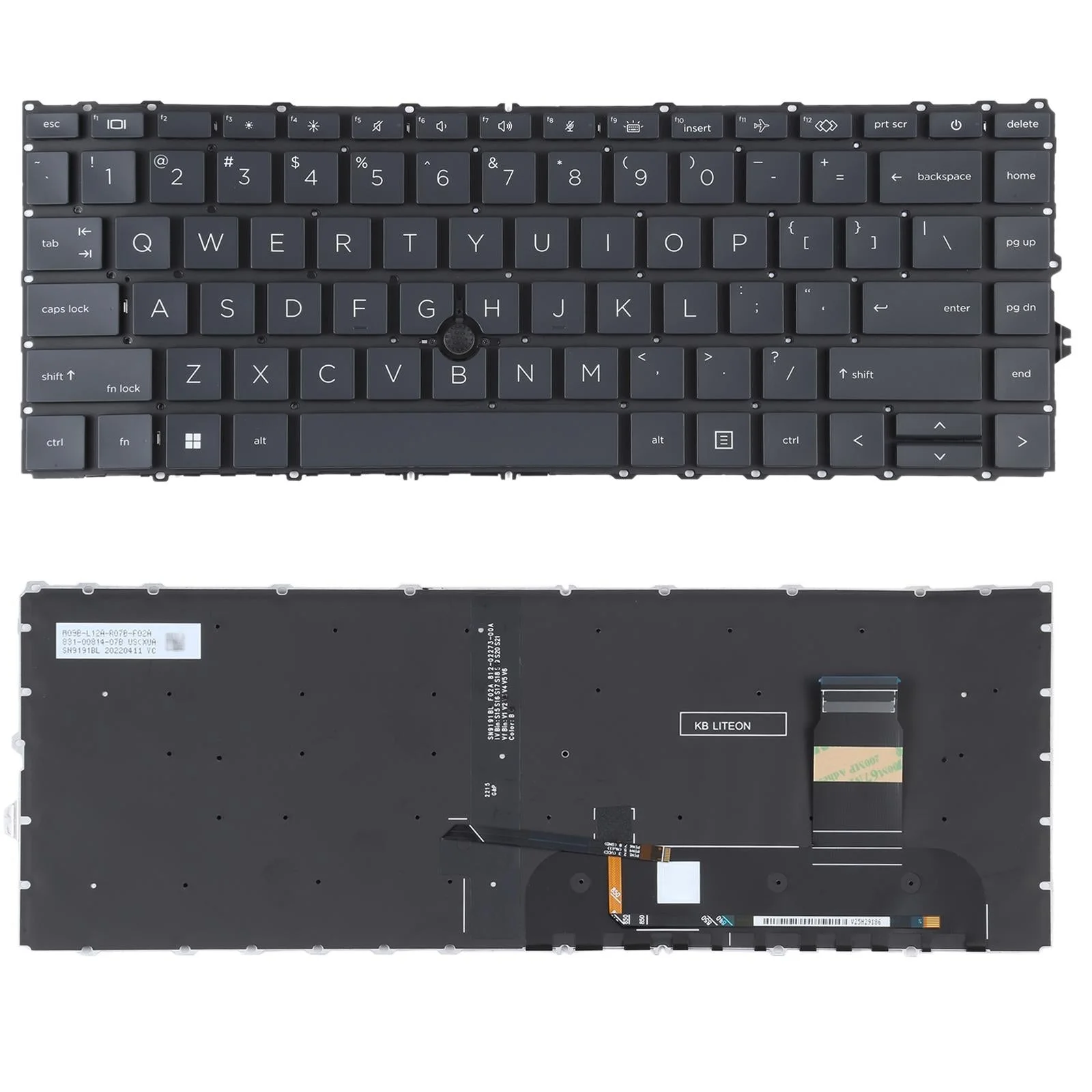 Hp Elitebook Keyboard with Backlight and Pointing Stick - us Version