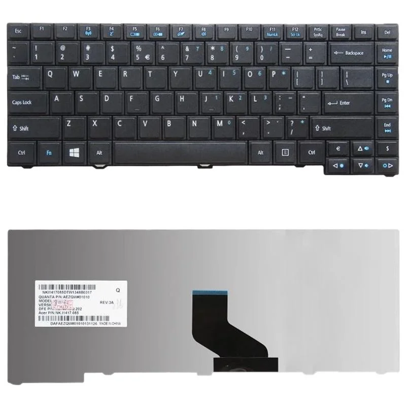 Acer Travelmate Keyboard for Tm 4750 / 4755 / 4740 / 4741 / 4745 / P243 us Version