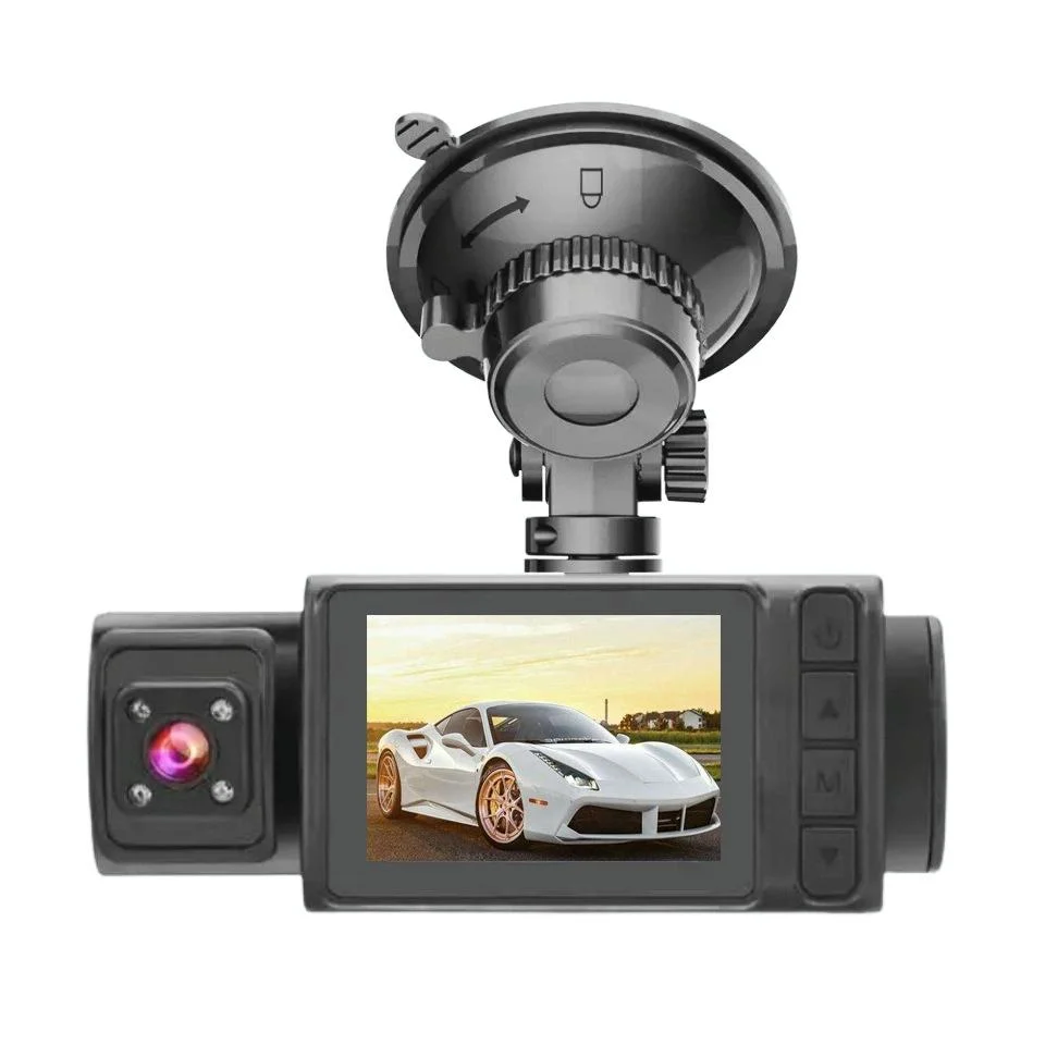1080p 3-record Driving Recorder with 2 Screen