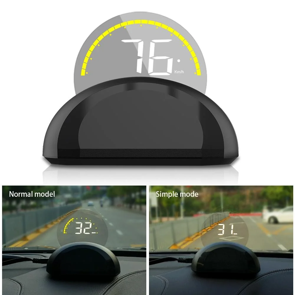 Universal Car Obd2 Hud 2.6 Inch Vehicle Head Up Display