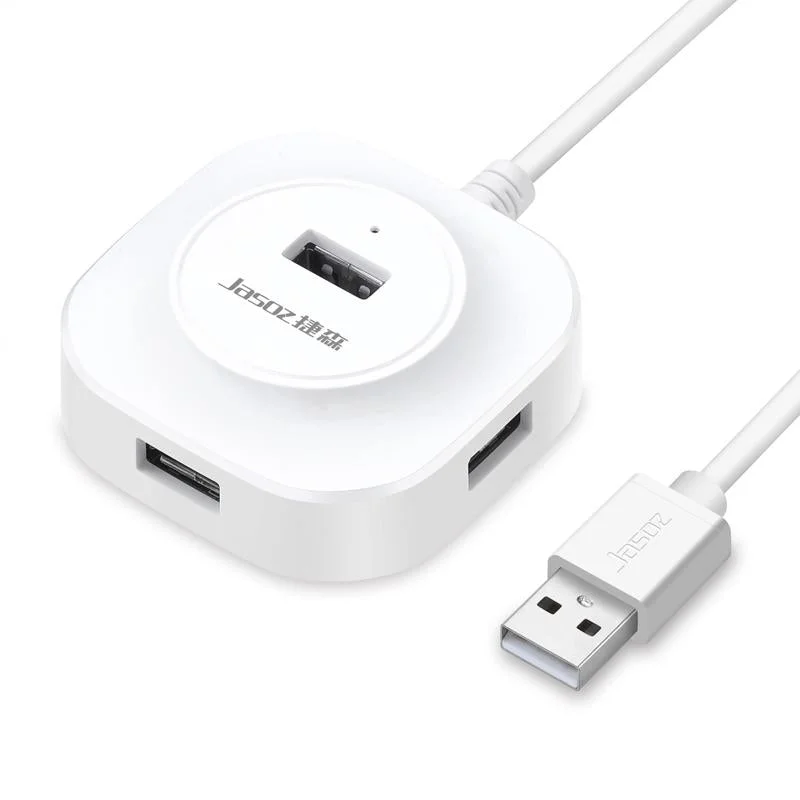 High-Speed 4-Port Usb2.0 Docking Hub White 0.3M