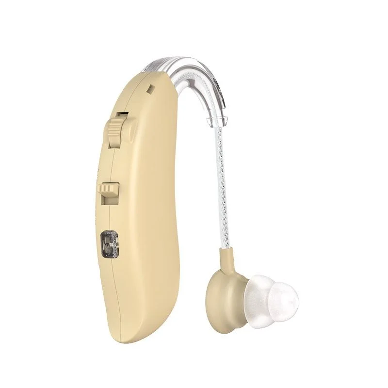 Rechargeable Hearing Aid Amplifier Skin Color No Bluetooth
