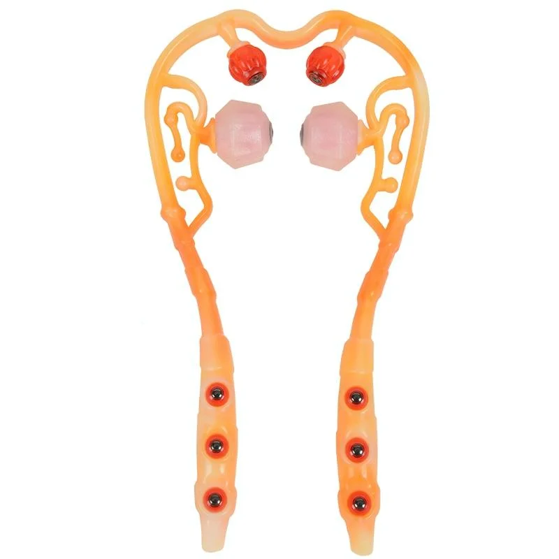 Multi-Function Cervical Massager Strengthen Magnetic Therapy Orange