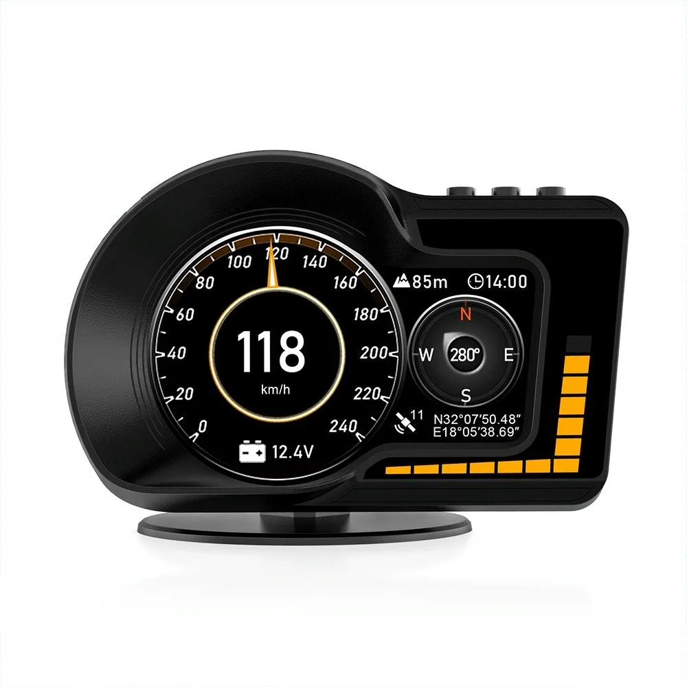 High Def Obd+Gps Hud For F15 Cars