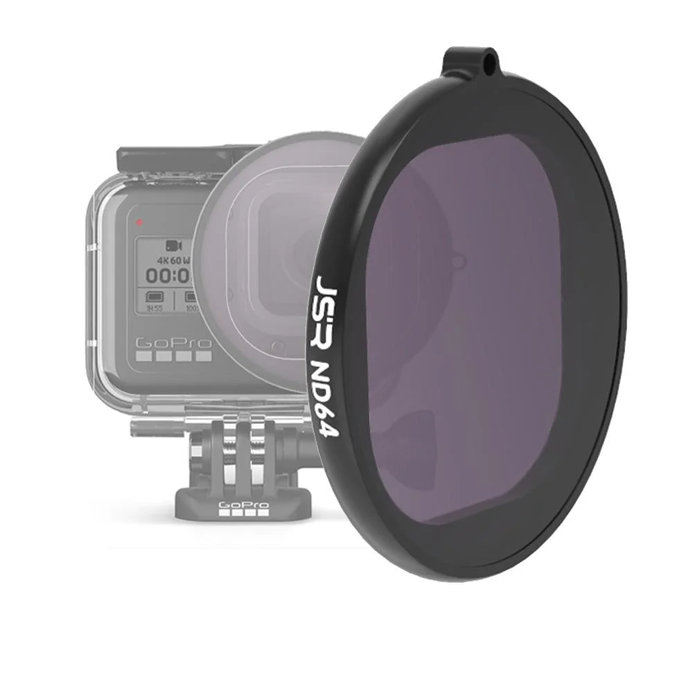 Round Housing Filter for Gopro Hero8 - Nd64 Lens
