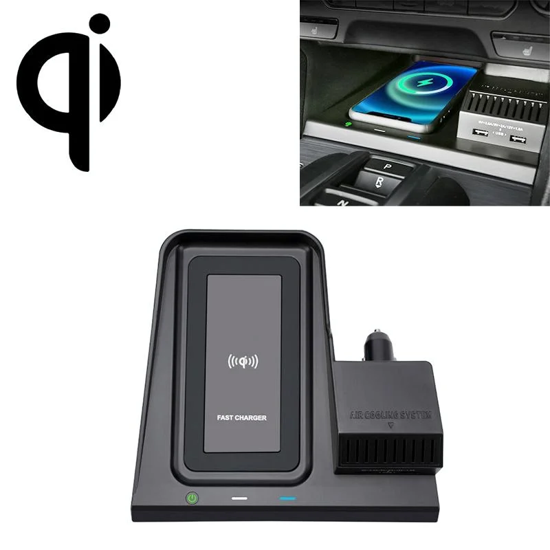 10w Wireless Charger for Honda Avancier / Urv 2017-2020 Qi Standard Quick Charging