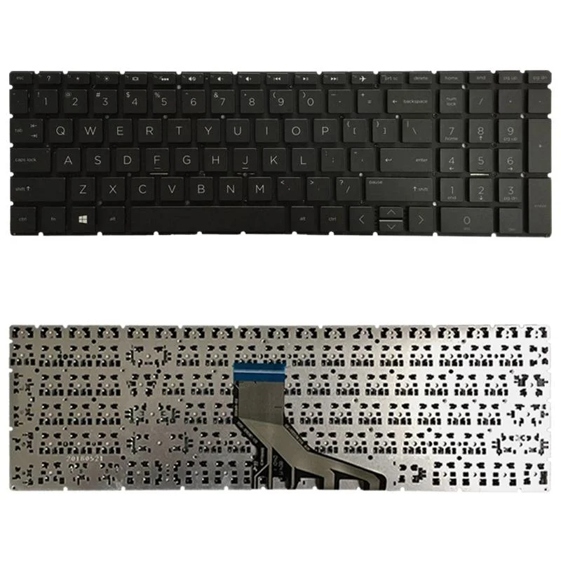 Hp 15-da / Db / Dx / Dr 250 G7 255 Keyboard - us Version
