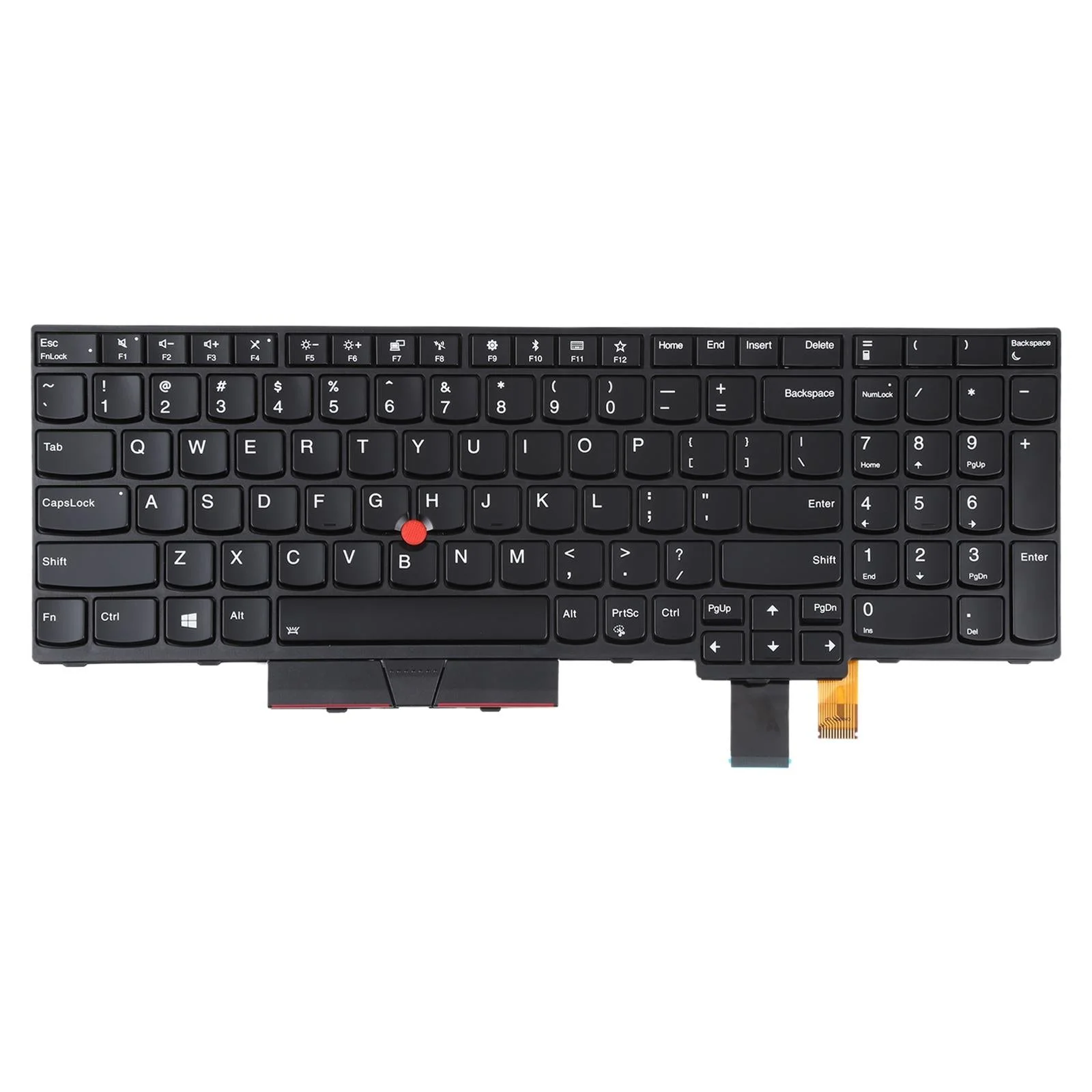 Backlit Keyboard with Trackpoint for Lenovo Thinkpad T570 / T580