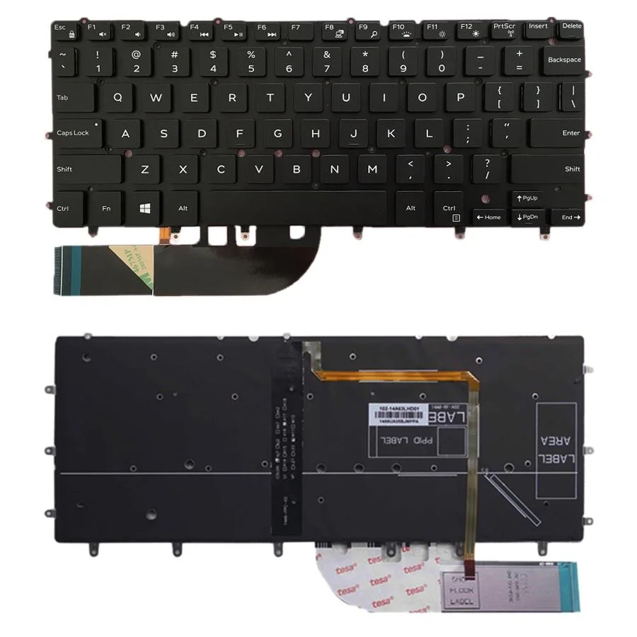 Backlit Keyboard for Dell Inspiron Xps 13 / 15