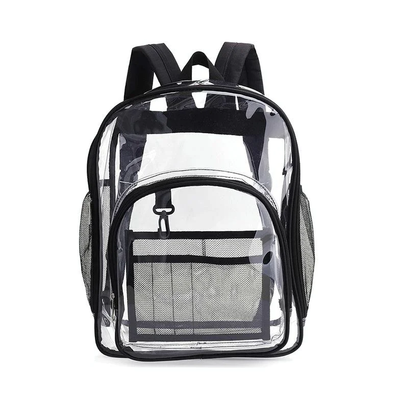 Waterproof Pvc Backpack for Students - Compact and Durable - Small Black
