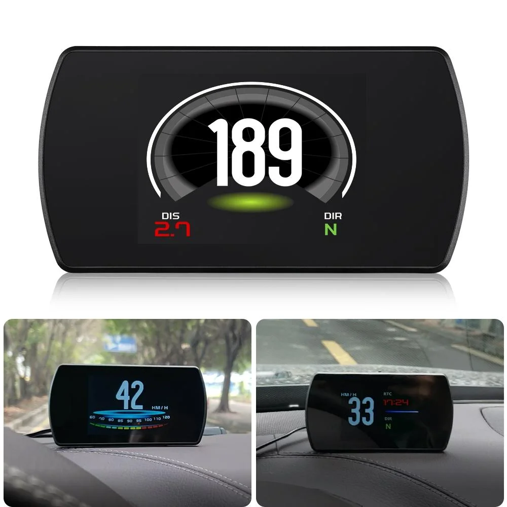 Car Hud Display Gps Speed Voltage Altitude
