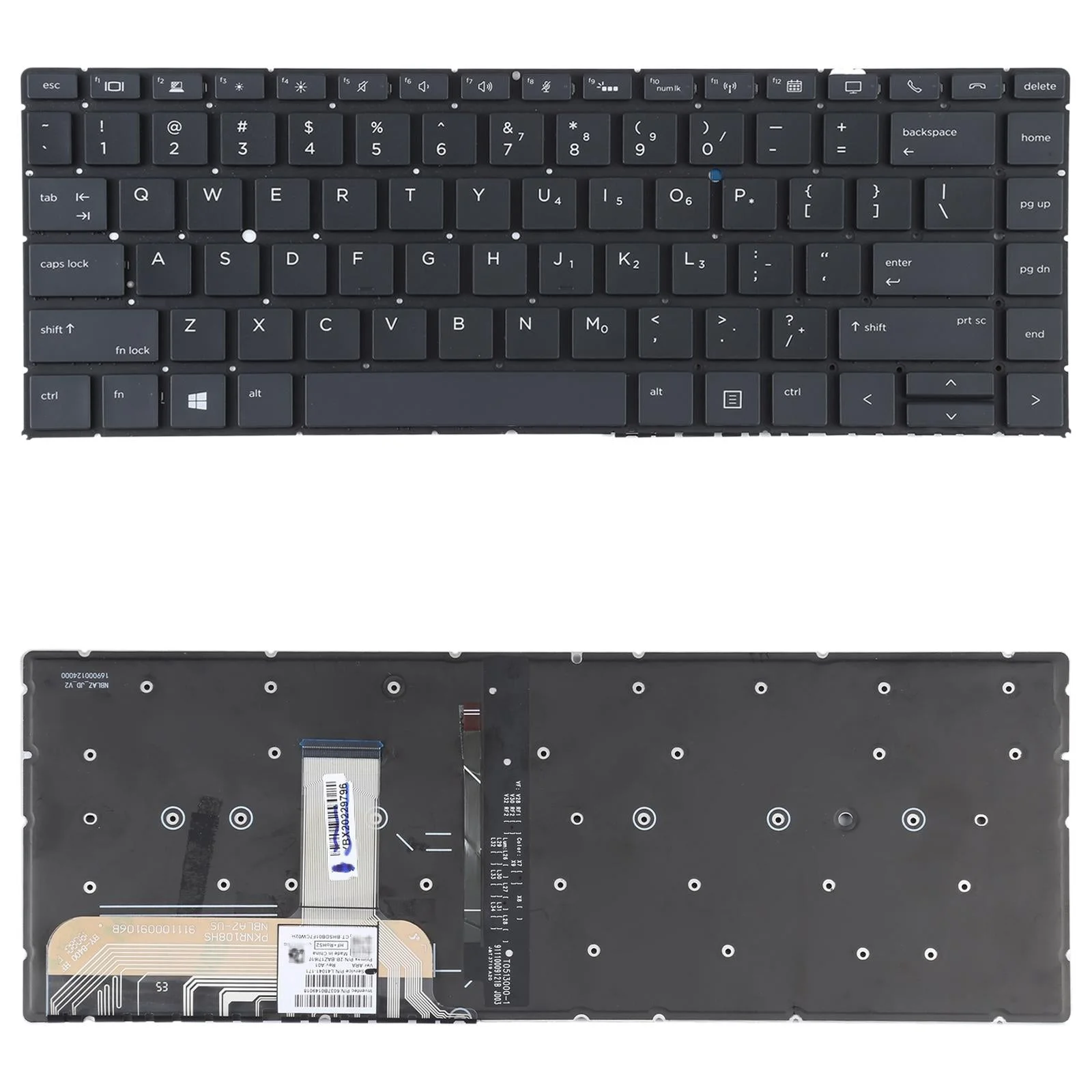 Hp Elitebook X360 Keyboard with Backlight - us Version