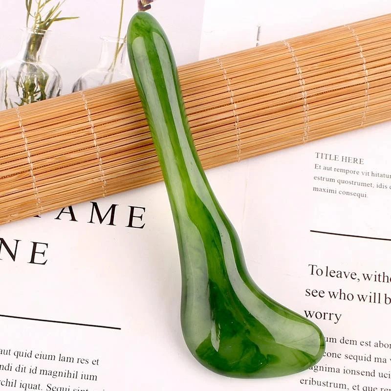 Facial Tendon Stick For Massage And Acupuncture Resin Scraping Sheet Beauty Tool