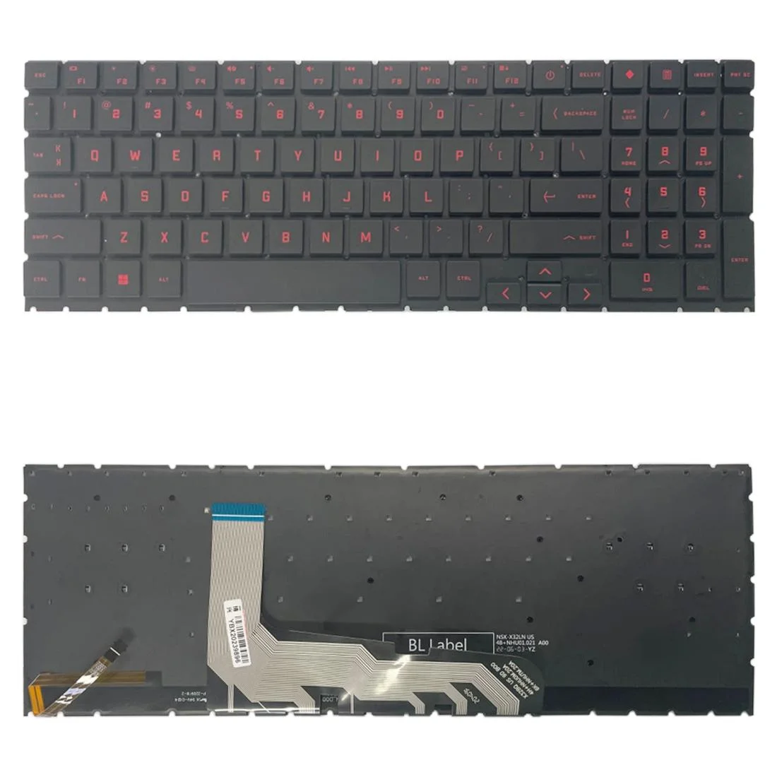 Backlit Keyboard for Hp Omen 15 2020 - us Version