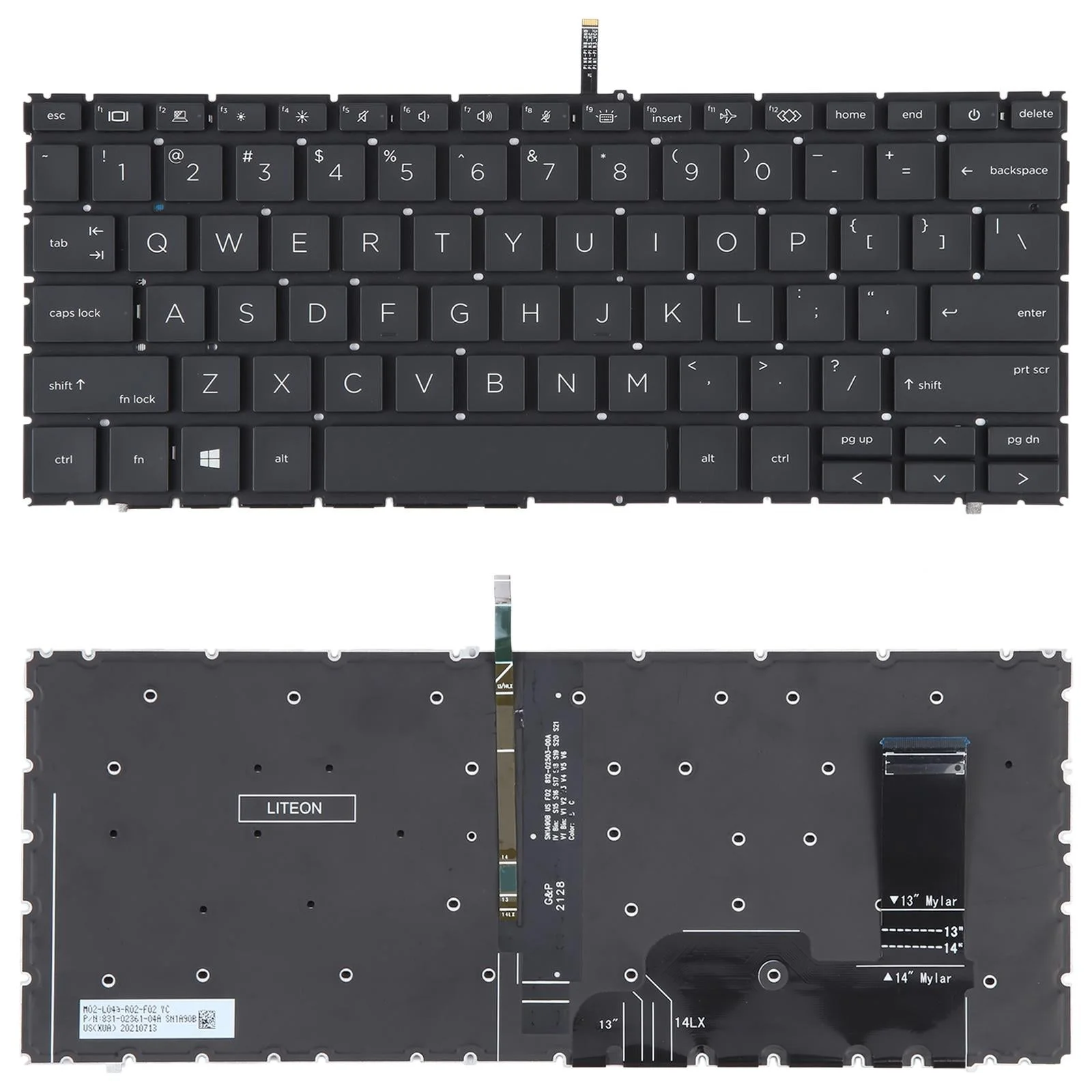 Backlit us Keyboard for Hp Probook 440 / 445 G9