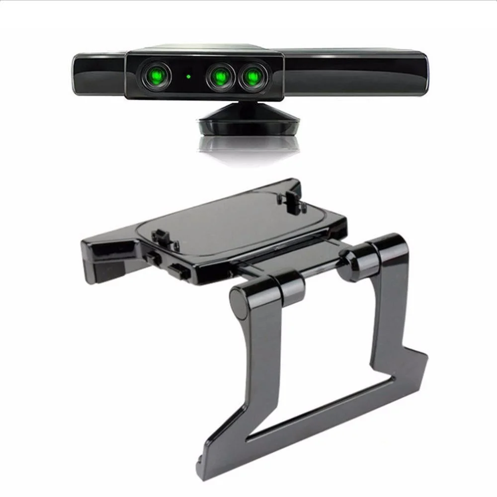 Xbox 360 Kinect Sensor Mount Stand for Tv Clip Bracket
