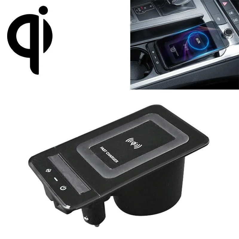 15w / 10w Qi Wireless Charger for Audi A6l 2019-2022