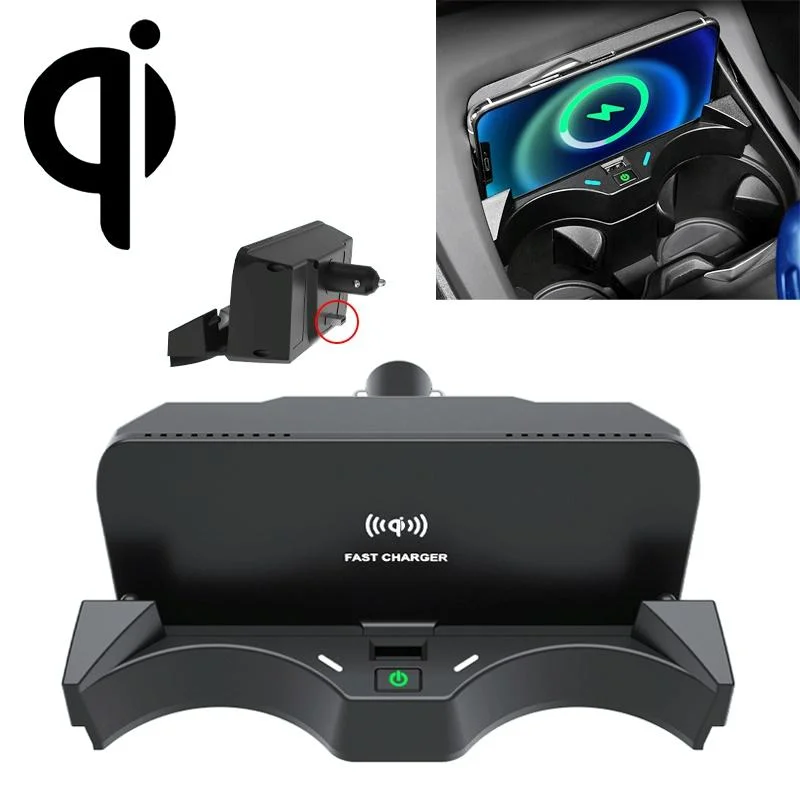 Wireless Car Charger for Bmw X1 2020-2022 - 10w Qi Quick Charge