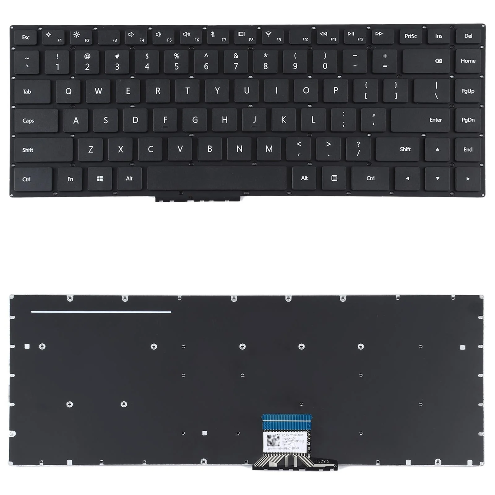 2018 Huawei Matebook d us Keyboard - Improved Version