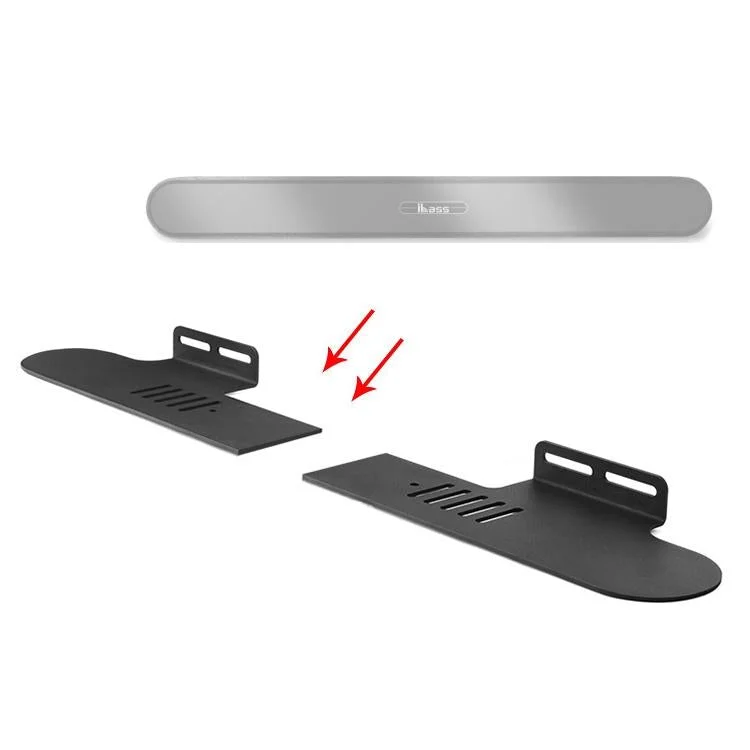 Wall-mount Sound Bar Bracket for Ibass 9100k - Split Design