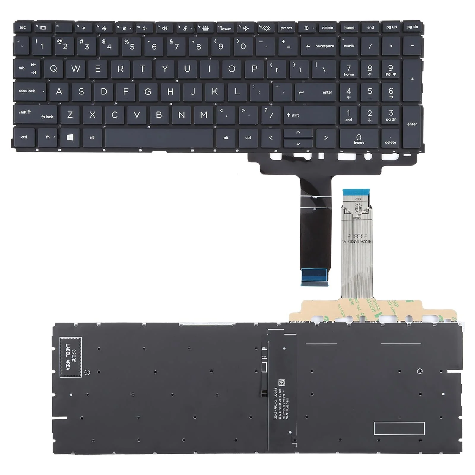 Hp Probook G8 Keyboard with Backlight - us Version