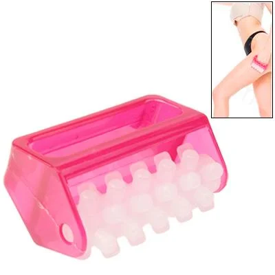 Thigh Slimming Cell Roller Massager Anti Cellulite Magenta