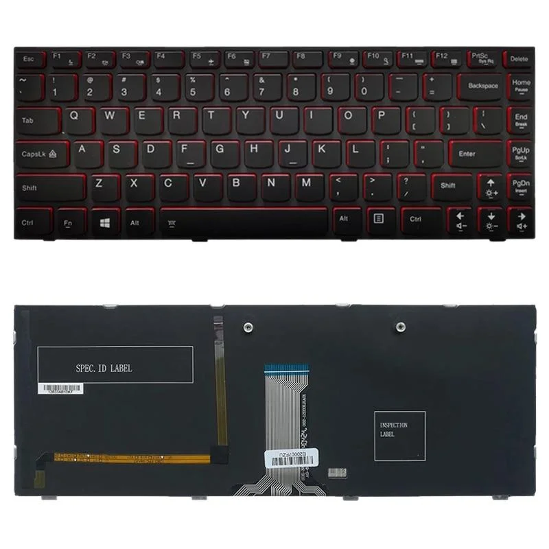 Backlit Keyboard for Lenovo Ideapad Y400 / Y410p / Y430p us Version