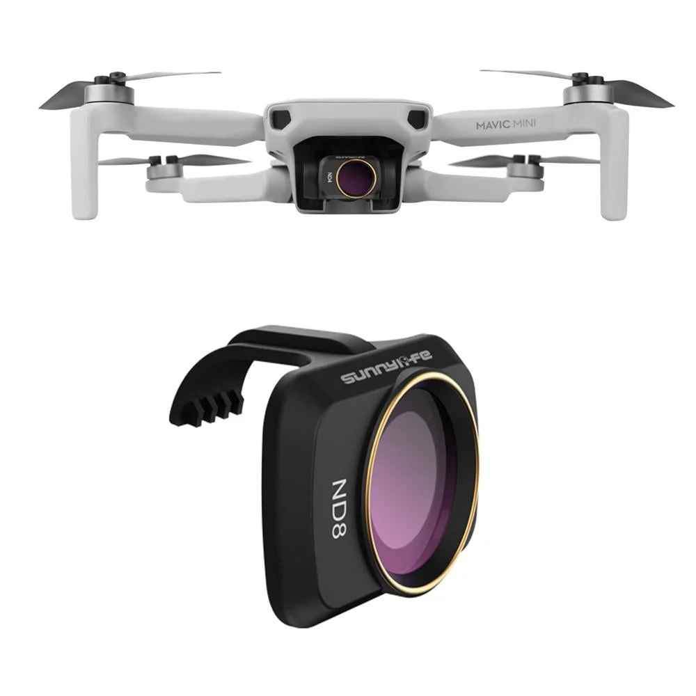 Enhance your Dji Mavic Mini / Mini 2 Drone with Mm Lens Filters