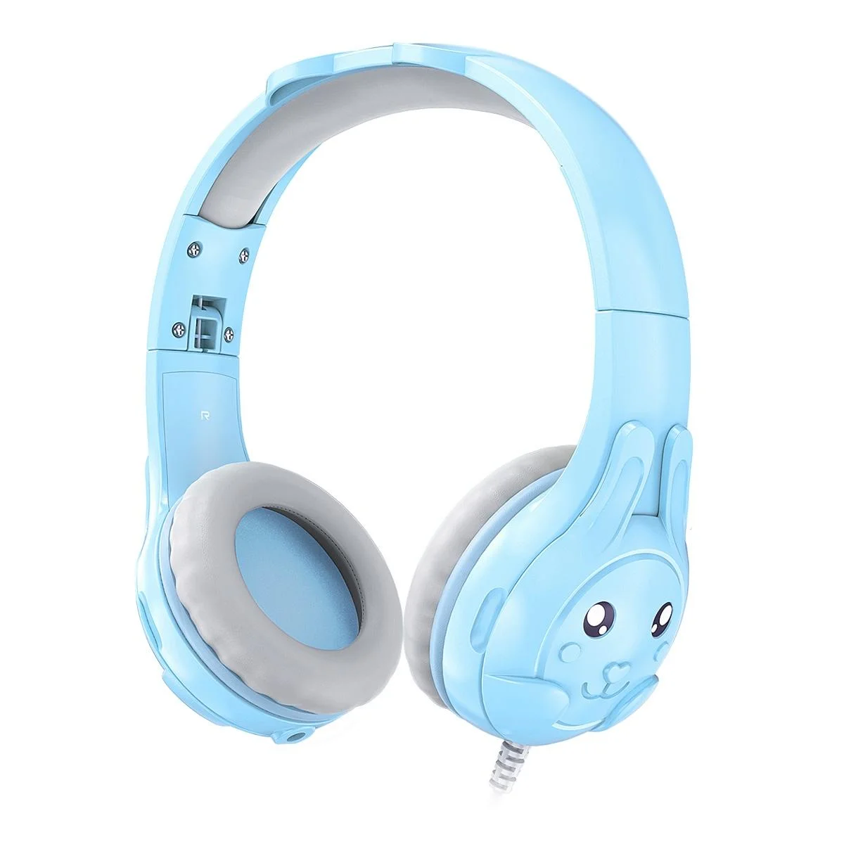 Kids Wired Over-Ear Earphone With Mic 1.5M - Blue