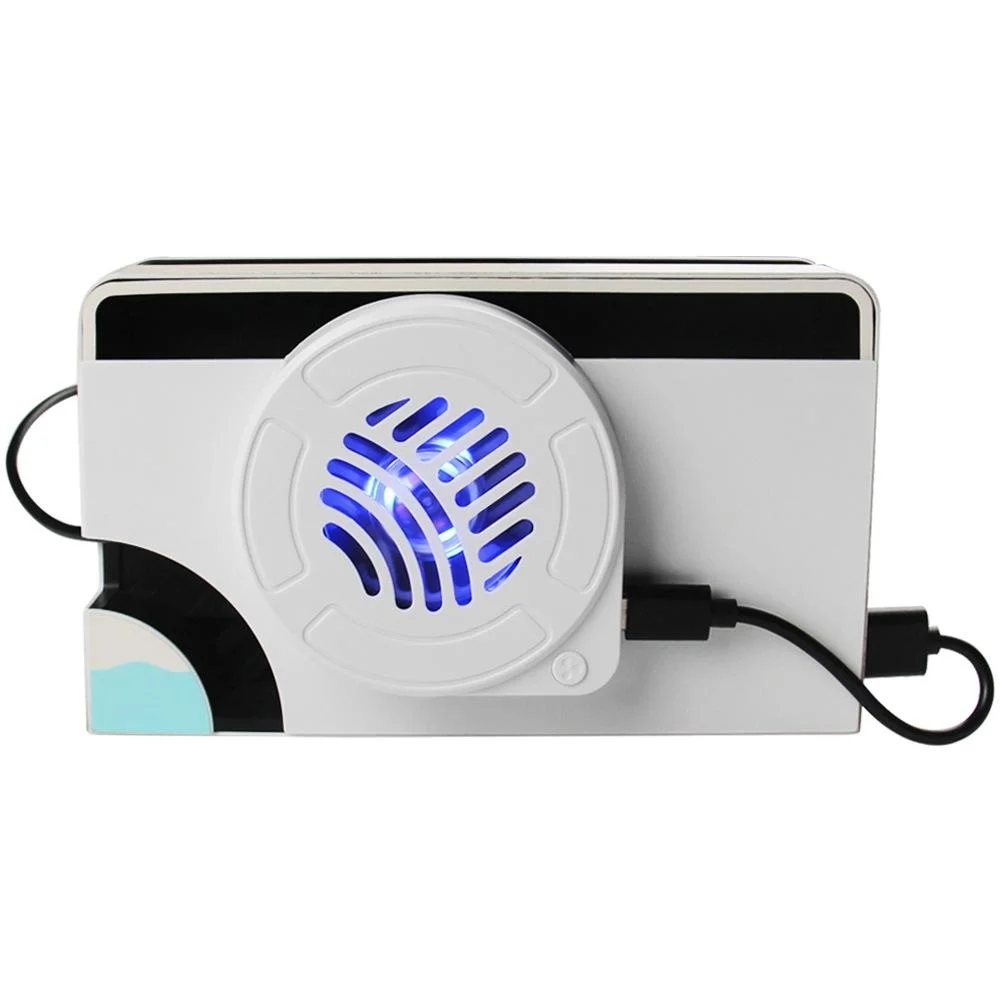 Oled Cooling Fan with Storage Base for Switch