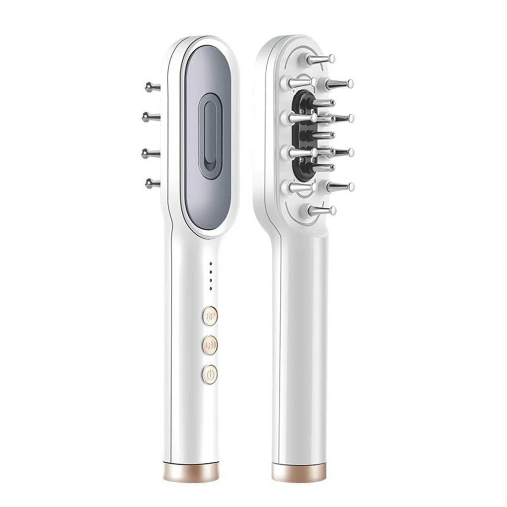 Kd3806 Ems Micro-Current Hair Care Comb - White