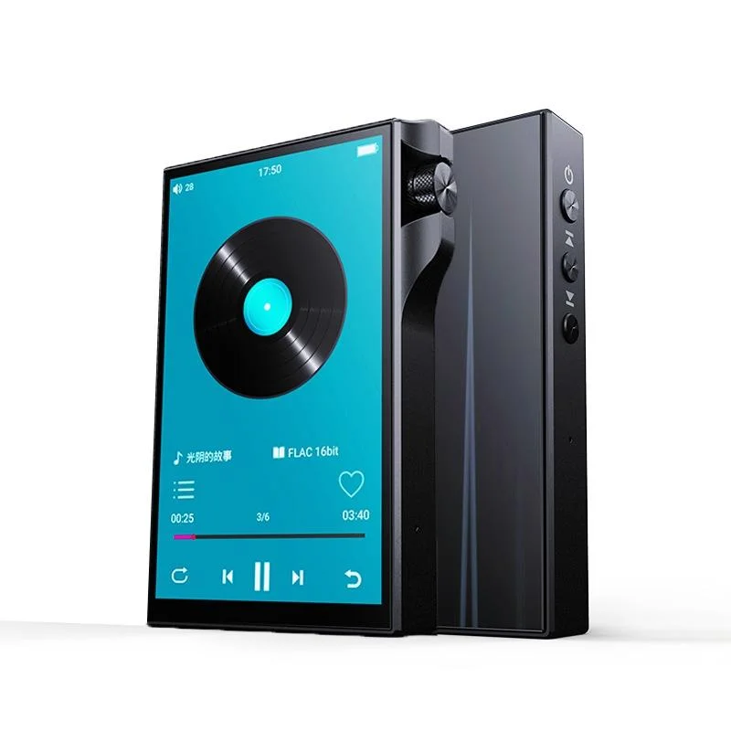 High Res 4.0 InchTouch Mp3 Player 16Gb Memory Black
