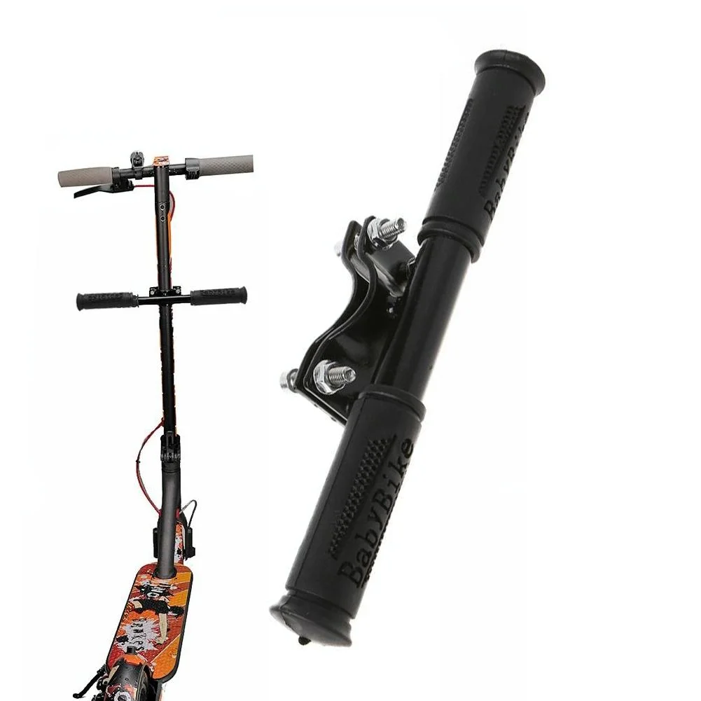 Universal Children Armrest for Electric Scooter - Fixed Riser in Black