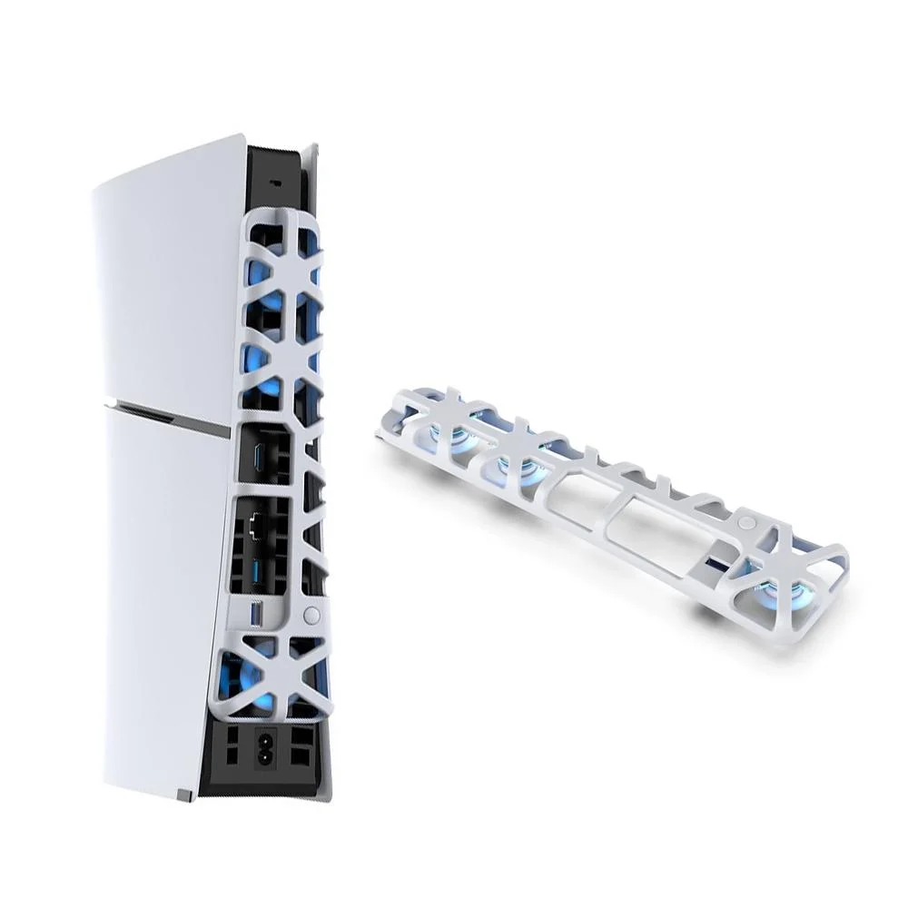 Thermal Cooling Fan for Ps5 Slim - Rear Blu Ray - White