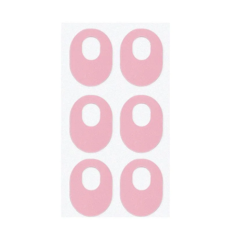 Latex Callus Protection Sticker Anti-Wear - Pink Elliptical