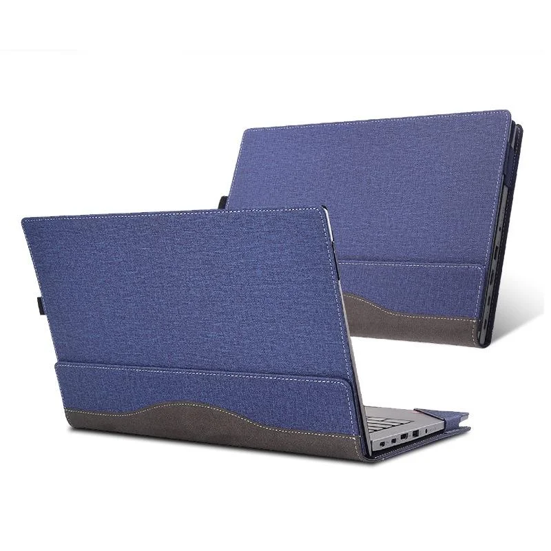 Protective Leather Case For Hp Envy X360 13-Ag Ar - Anti-Fall - Navy Blue