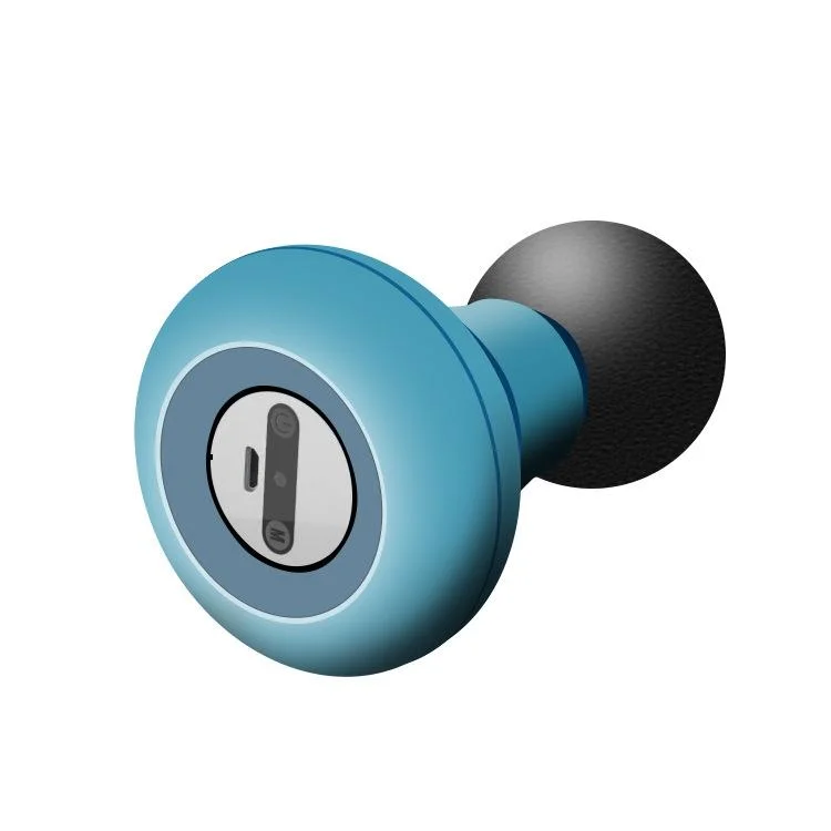 Portable Muscle Relaxation Massager Home Vibrating Hammer - Blue