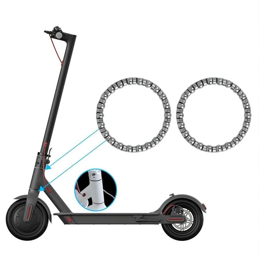 2-pack Silver Steering Bearings for Xiaomi M365 / Pro Scooter